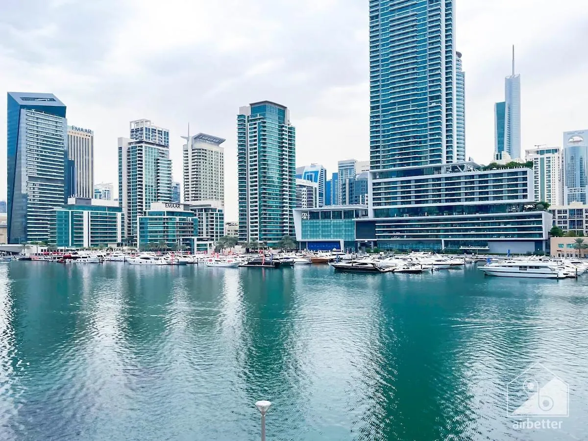 Luxury 2B Apt With Full Marina Views - Delphine Dubai
